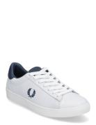 Spencer Mesh / Lthr Low-top Sneakers White Fred Perry