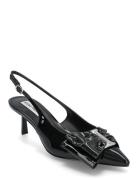 Kaci Slingbacks Shoes Sling Backs Heeled Slingbacks Black Steve Madden