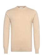 Bs Jupiter Regular Fit Knitwear Tops Knitwear Round Necks Cream Bruun ...
