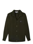Ingold Knitwear Tops Knitwear Cardigans Khaki Green Maison Labiche Par...