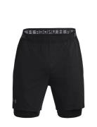 Ua Vanish Woven 2In1 Sts Sport Shorts Sport Shorts Black Under Armour