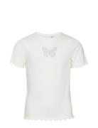 Vmlilo Ss Top Box Jrs Girl Tops T-Kortærmet Skjorte White Vero Moda Gi...