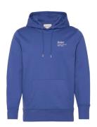 Small Graphic Sweat Hoodie Tops Sweatshirts & Hoodies Hoodies Blue GAN...