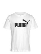 Ess No. 1 Logo Tee G Tops T-Kortærmet Skjorte White PUMA