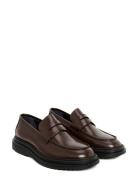 Malau Loafers Flade Sko Brown Matinique