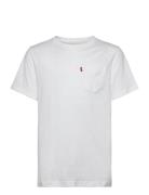 Kt-S/S Knit Top Tops T-Kortærmet Skjorte White Levi's