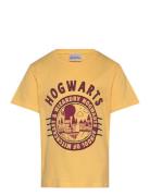 Tshirt Tops T-Kortærmet Skjorte Yellow Harry Potter