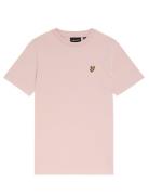 Plain T-Shirt Tops T-Kortærmet Skjorte Pink Lyle & Scott