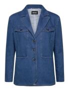 Juskfin Jakke Denimjakke Blue BOSS