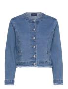 Cwelda - Jacket Jakke Denimjakke Blue Claire Woman