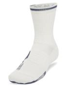 Ua Ad Playmaker 1Pk Mid Lingerie Socks Regular Socks White Under Armou...