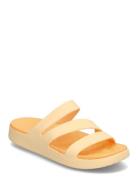 Getaway Strappy Shoes Summer Shoes Sandals Pool Sliders Yellow Crocs