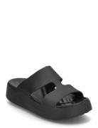 Getaway Platform H-Strap Flade Sandaler Black Crocs