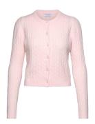 Cardigan Clarissa Tops Knitwear Cardigans Pink Lindex