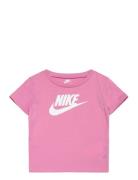 Nkn Club Tee And Short Set Sport Sets With Short-sleeved T-shirt Pink ...