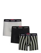 Boxerbr Trplt Design Boxershorts Black HUGO