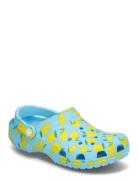 Classic Fresh Fruits Clog Shoes Mules & Slip-ins Flat Mules Blue Crocs