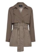 Carotabbtoya Jacket Trenchcoat Frakke Brown Bruuns Bazaar