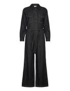 Fqlisea-Jumpsuit Bottoms Jumpsuits Black FREE/QUENT