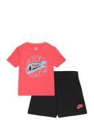 Nkb B Nsw On The Move Jrsy Set Sets Sets With Short-sleeved T-shirt Re...