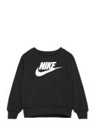 Nkn French Terry Crew Tops Sweatshirts & Hoodies Sweatshirts Black Nik...