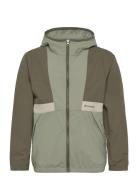 Spire Valley Windbreaker Outerwear Jackets & Coats Windbreaker Green C...