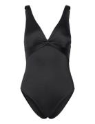 Canberra Swimsuit Badedragt Badetøj Black Dorina