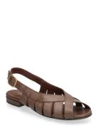 Sophie 20 Flade Sandaler Brown Anonymous Copenhagen