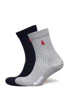 Ess 2 Pack Sock Sport Sport Clothing Sport Socks Grey Musto
