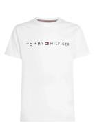 Ss Tee Tops T-Kortærmet Skjorte White Tommy Hilfiger