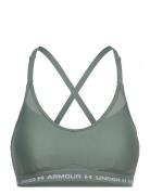 Ua Crossback Low Bra Sport Women Sport Clothing Sport Bras - All Green...