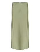 Kahill Skirt Skirts Maxi Skirts Khaki Green Kaffe