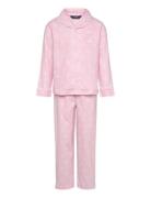 Sl-Sleepwear Pyjamassæt Pink Ralph Lauren Kids