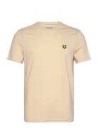 Martin Ss T-Shirt Sport T-Kortærmet Skjorte Cream Lyle & Scott Sport