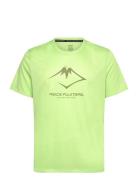 Fujitrail Logo Ss Top Sport T-Kortærmet Skjorte Green Asics