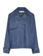 Mableiw Minona Short Coat Jakke Denimjakke Blue InWear