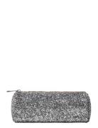 Pencil Case Round Accessories Bags Pencil Cases Silver Sofie Schnoor B...