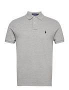 The Iconic Mesh Polo Shirt Designers Polos Short-sleeved Grey Polo Ral...