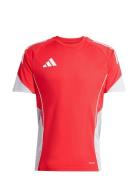 Tiro25C Tr Jsy Sport Men Sports Clothes Sport Tops Sport T-Skjorte Red...