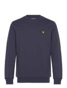 Tape Crew Neck Sport Sweatshirts & Hoodies Sweatshirts Navy Lyle & Sco...