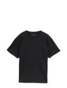 Over Basic T-Shirt Tops T-Kortærmet Skjorte Black Tom Tailor