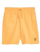 Plain Swim Short Badeshorts Yellow Lyle & Scott