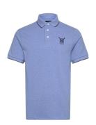 Heritage Rgta Logo Designers Polos Short-sleeved Blue Hackett London