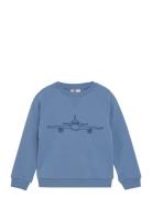 Sweatshirt Tops Sweatshirts & Hoodies Sweatshirts Blue En Fant