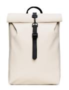 Rolltop Rucksack Mini W3 Rygsæk Taske Beige Rains