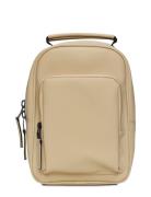 Book Daypack Mini W3 Rygsæk Taske Beige Rains