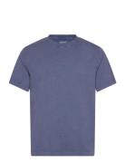Anf Mens Knits Tops T-Kortærmet Skjorte Blue Abercrombie & Fitch