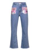 Denim Trousers Bottoms Jeans Wide Jeans Blue Billieblush