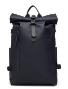 Rolltop Rucksack Large W3 Rygsæk Taske Navy Rains