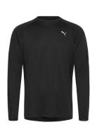 M Run Velocity Long Sleeve  Sport T-Langærmet Skjorte Black PUMA